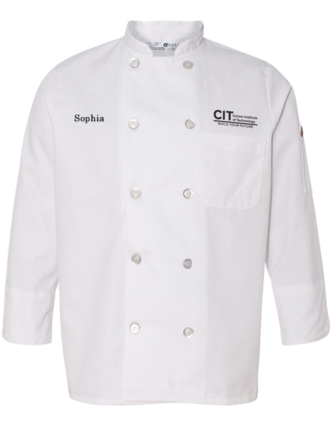 Picture of Women's Ten Button Chef Coat